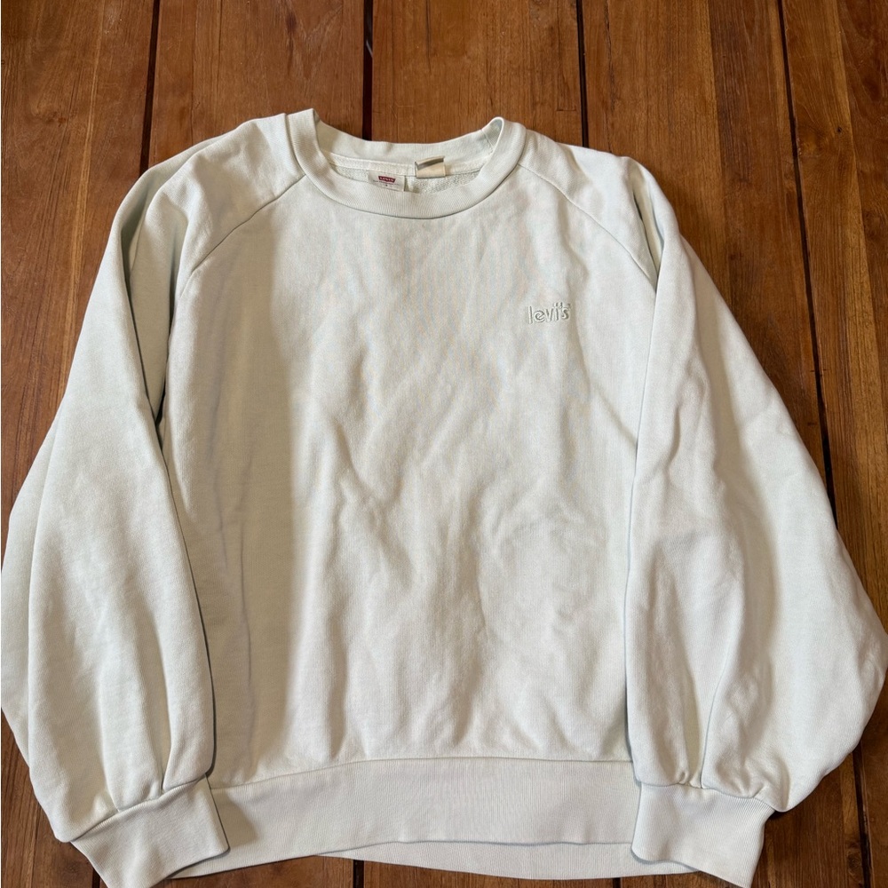 Levi's Fresh Snack sweatshirt light green S